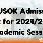 UDUSOK Admission List for 2024/2025 Academic Session