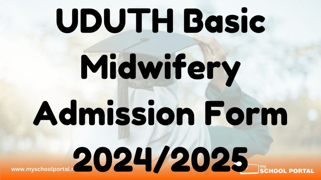 UDUTH Basic Midwifery Admission Form 2024/2025