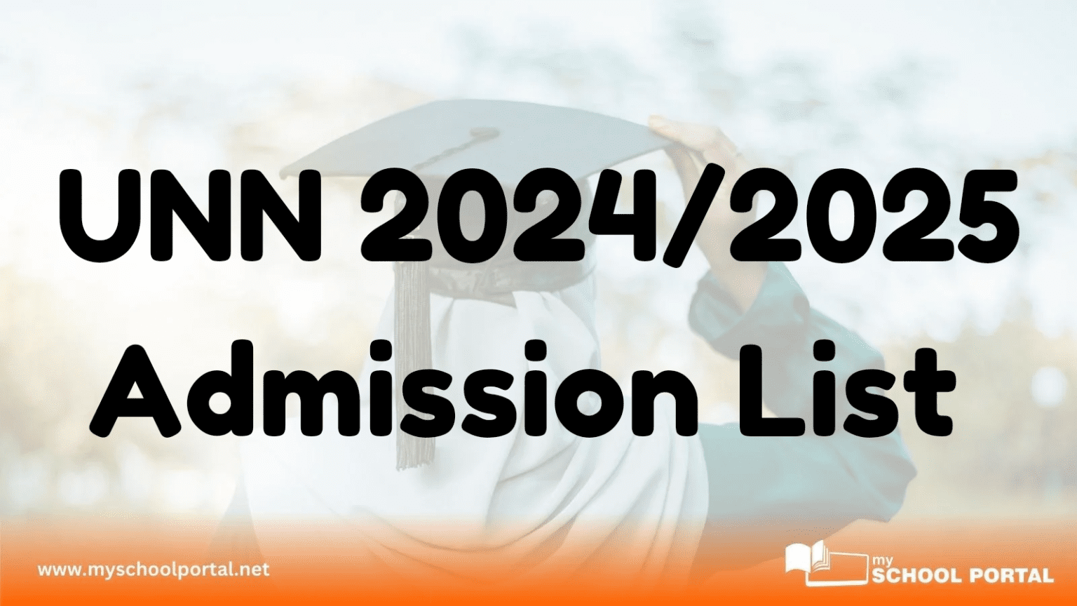 UNN 2024/2025 Admission List