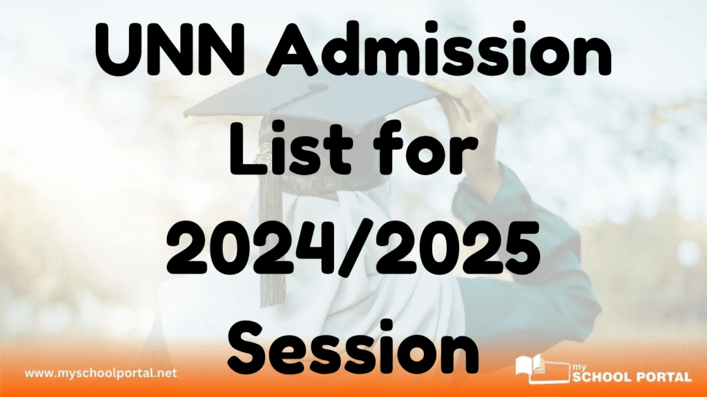 UNN Admission List