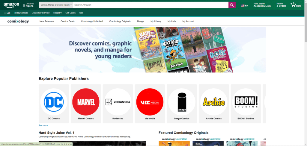 comixology Manga