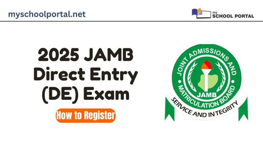 2025 JAMB Direct Entry (DE) Exam