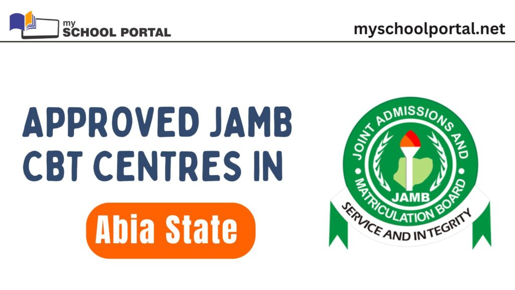 Approved JAMB CBT Centres in Abia State