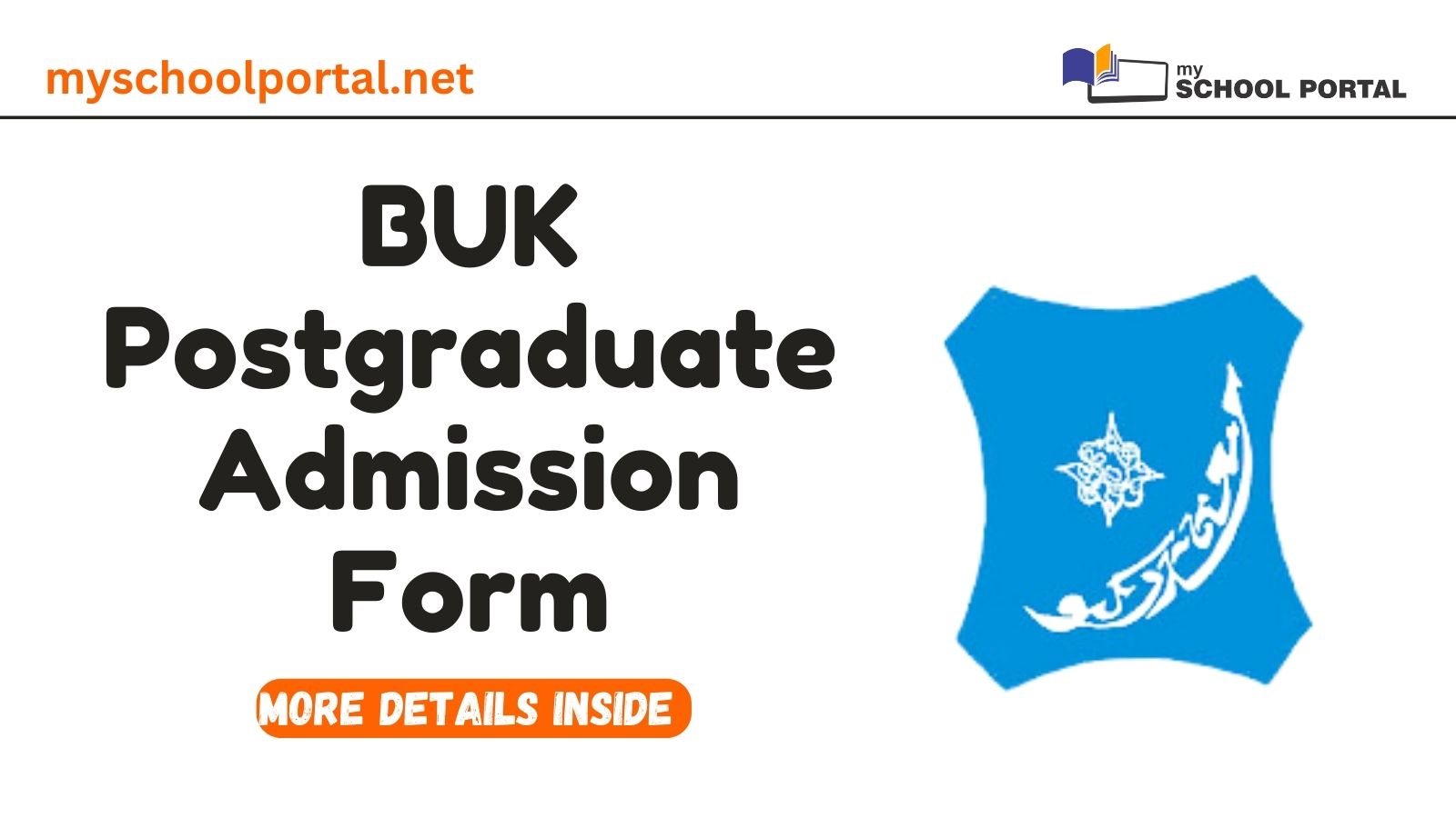 BUK Postgraduate Admission Form