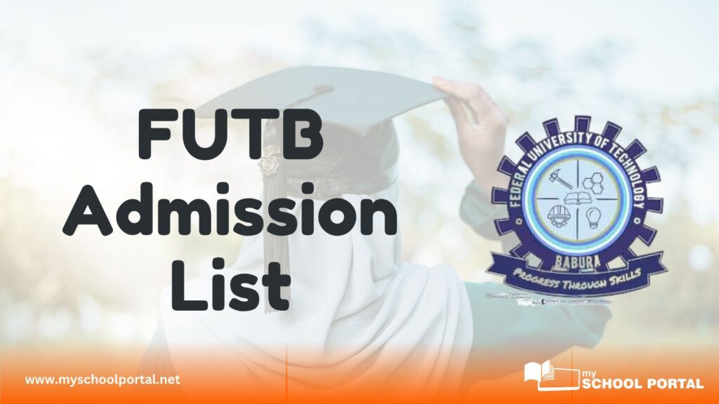 FUTB Admission List