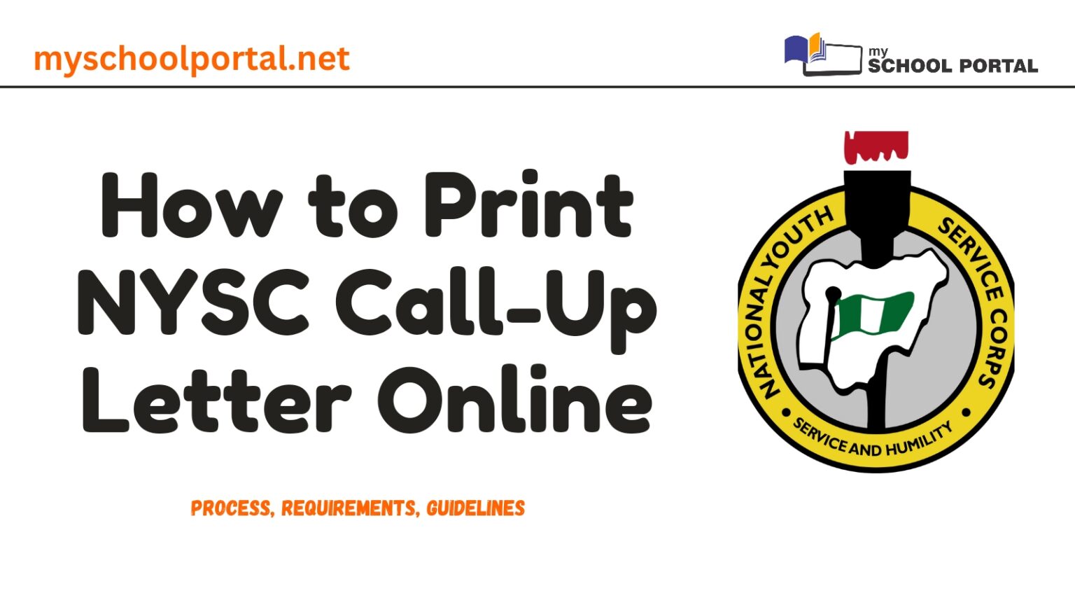 How to Print NYSC Call-Up Letter Online