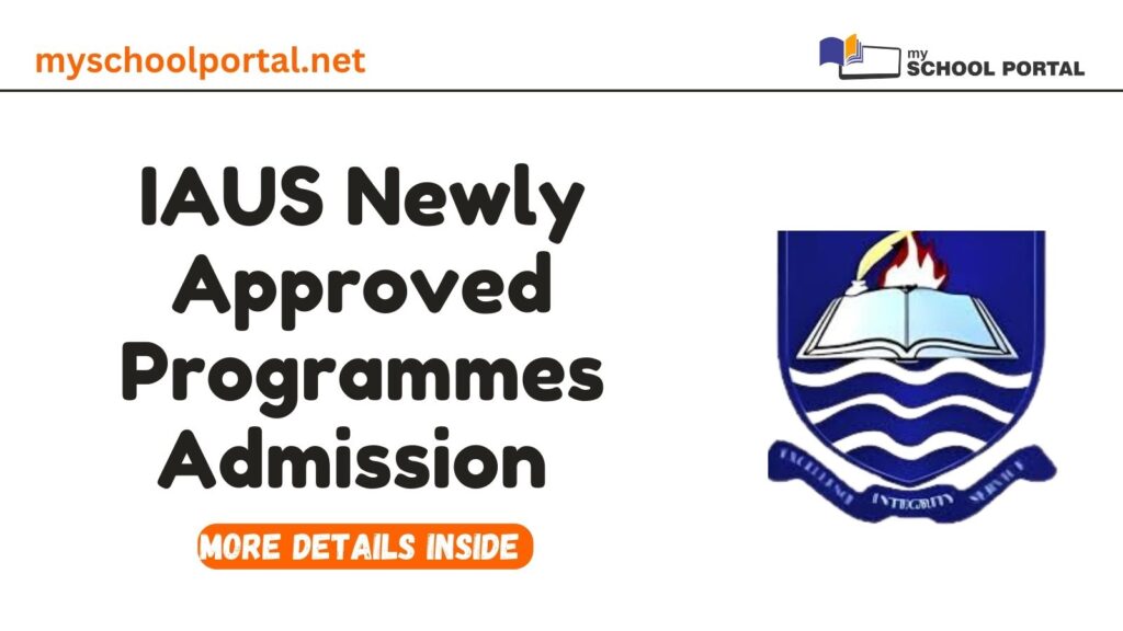 IAUS Newly Approved Programmes Admission