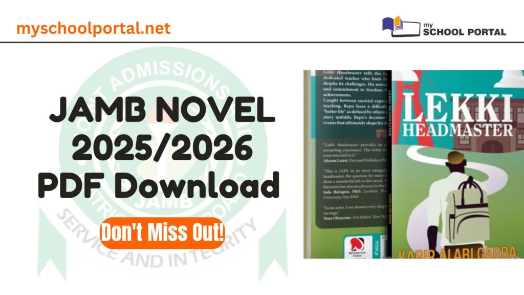 JAMB NOVEL 2025/2026 PDF Download