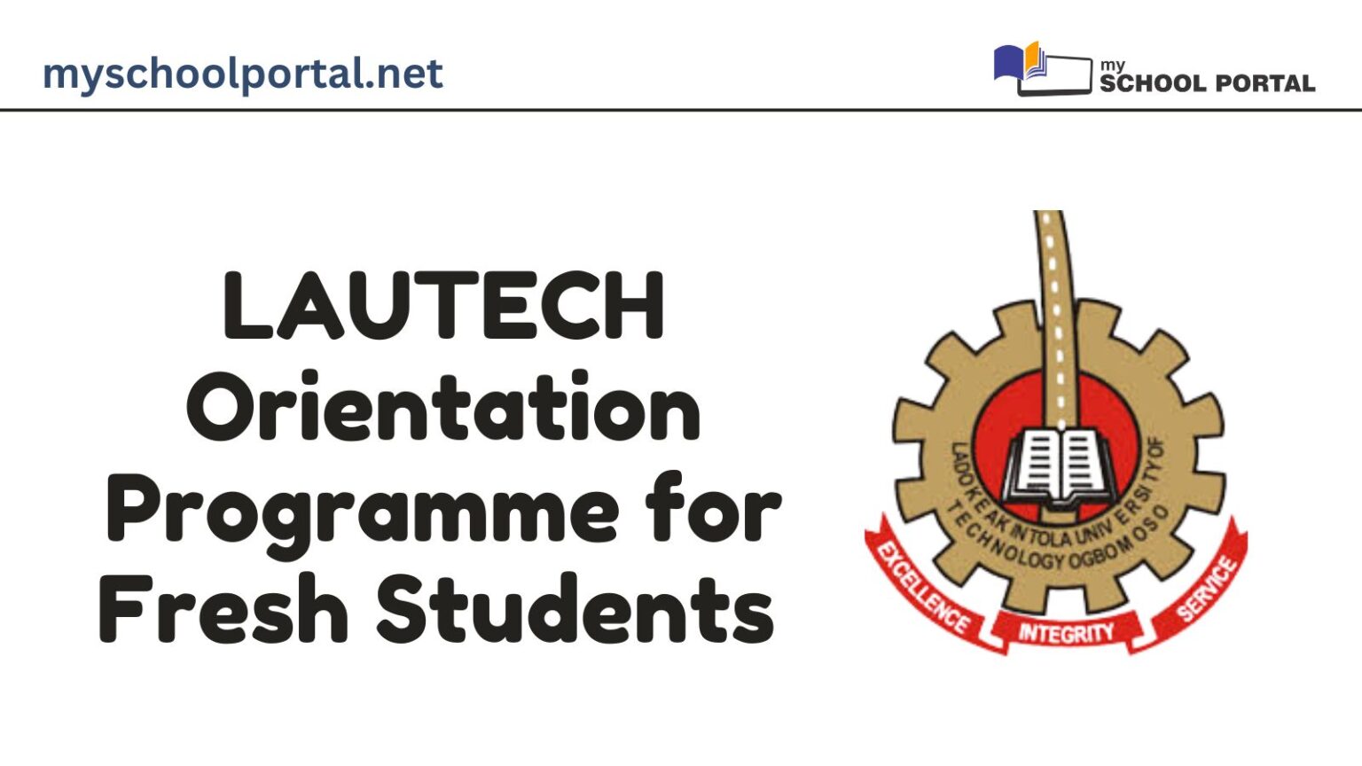 LAUTECH Orientation Programme for Fresh Students