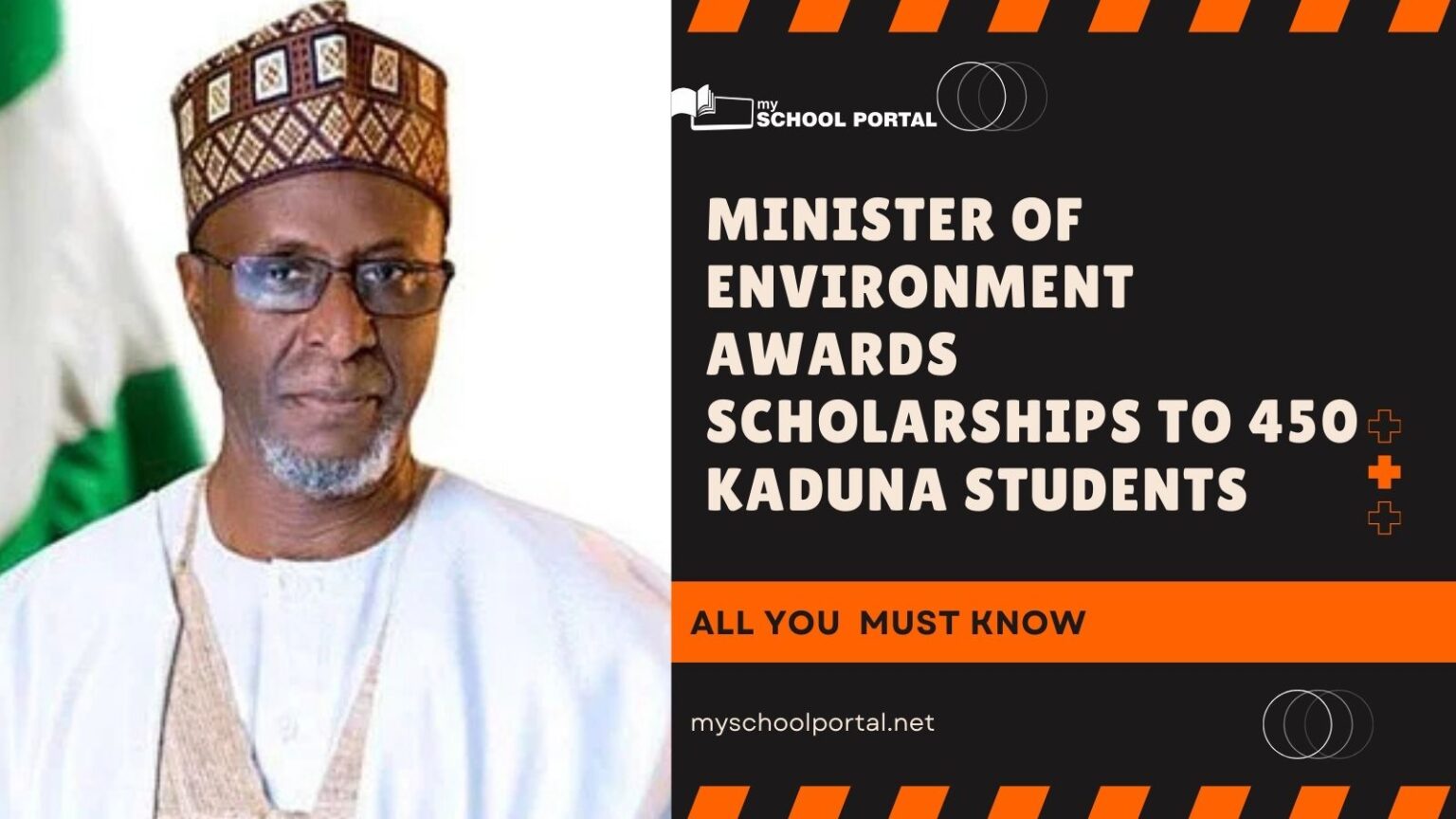 Minister of Environment awards Scholarships To 450 Kaduna Students