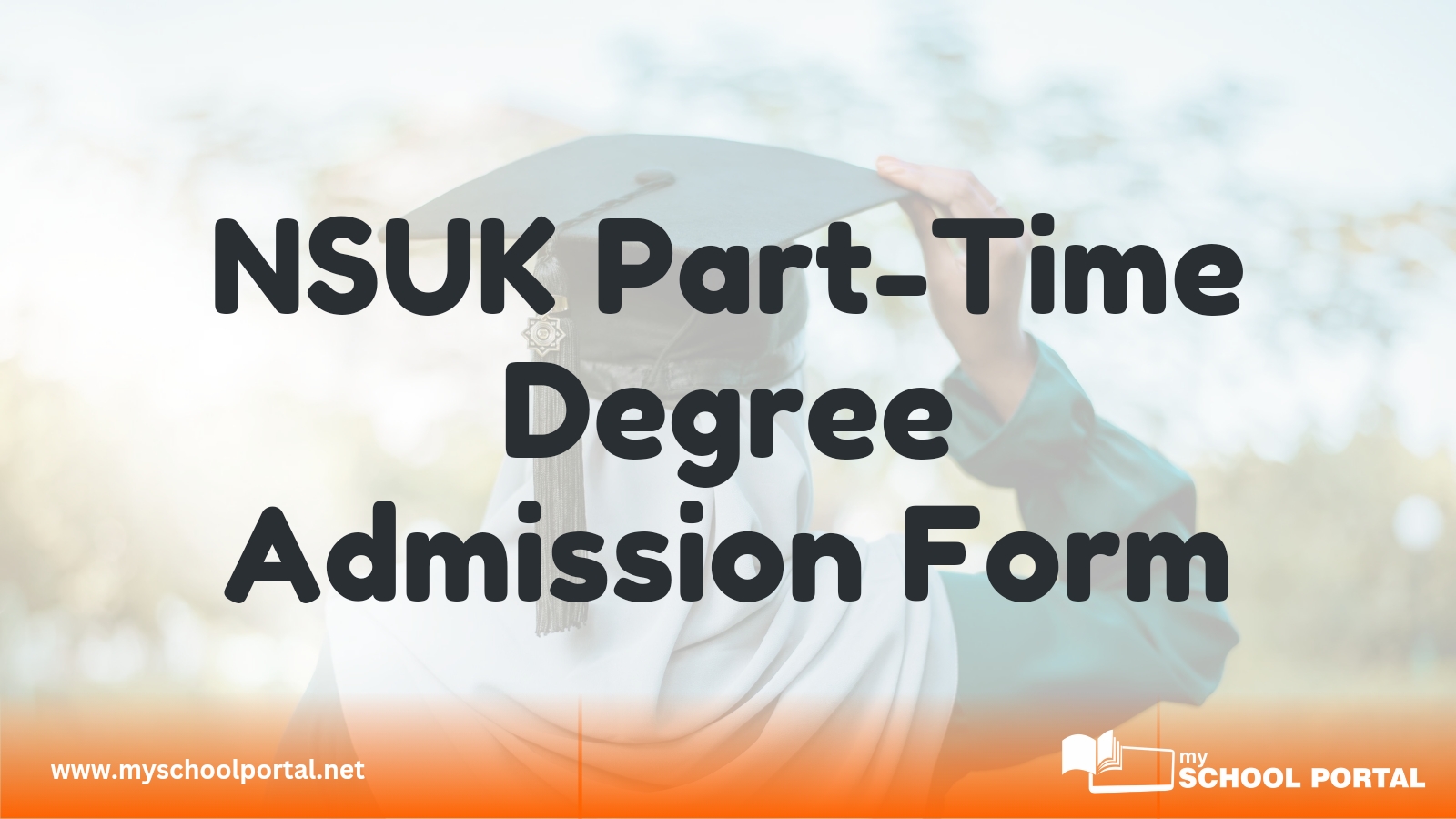 NSUK Part-Time Degree Admission Form