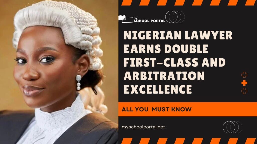 Nigerian lawyer double first-class arbitration excellence