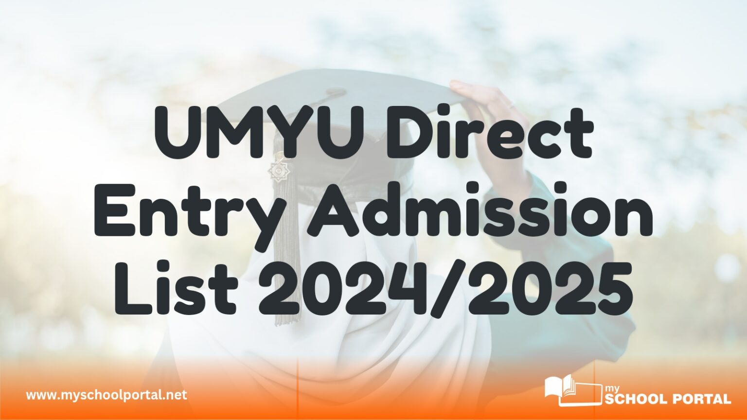 UMYU Direct Entry Admission List