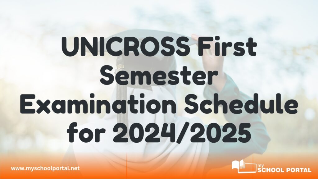 UNICROSS First Semester Examination