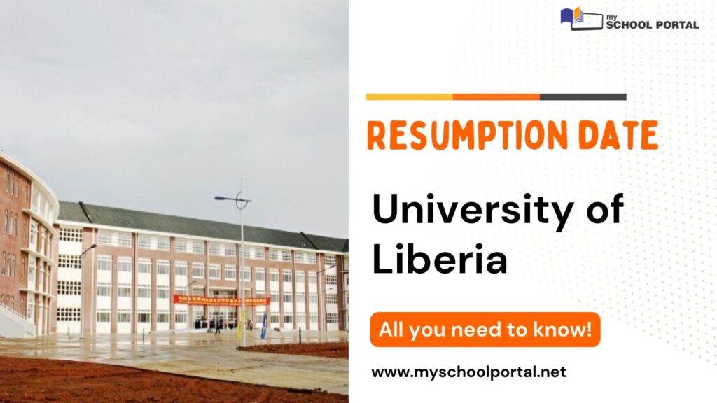 University of Liberia Resumption date