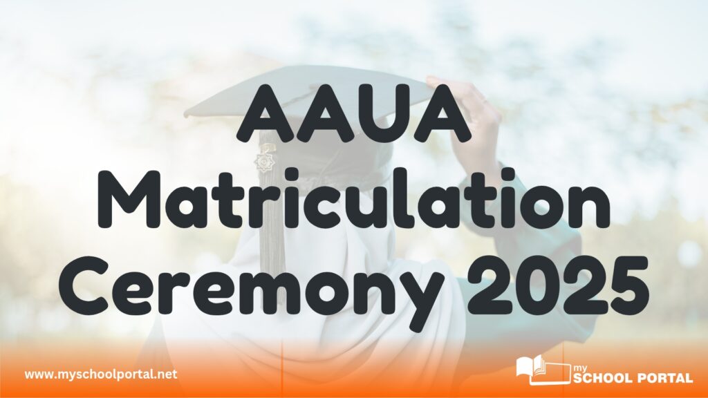 AAUA Matriculation Ceremony