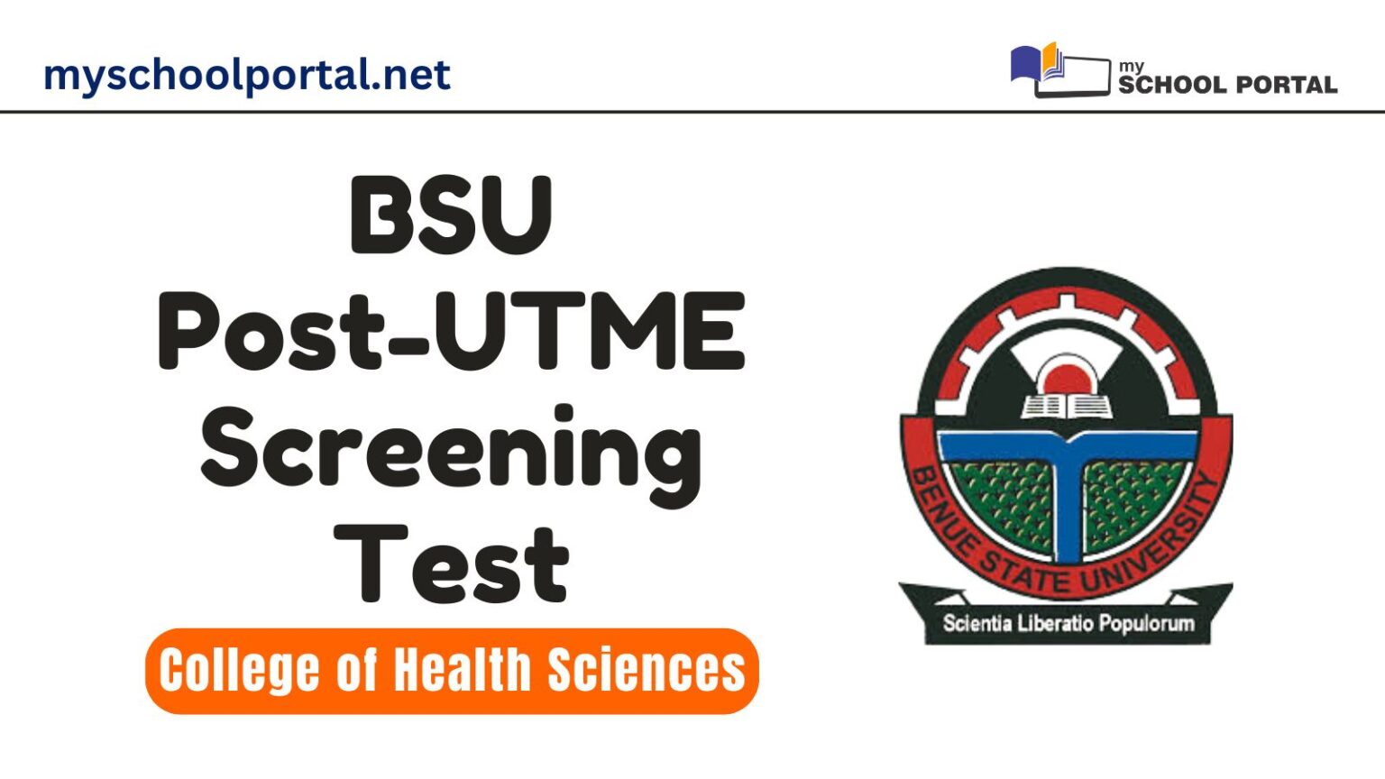 BSU Post-UTME Screening Test