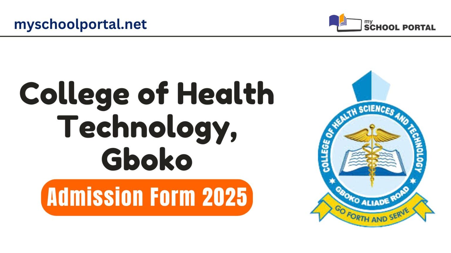 College of Health Technology, Gboko Admission Form