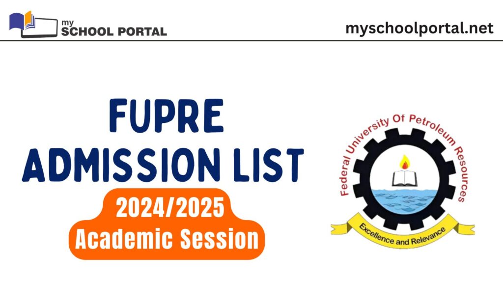 FUPRE Admission List