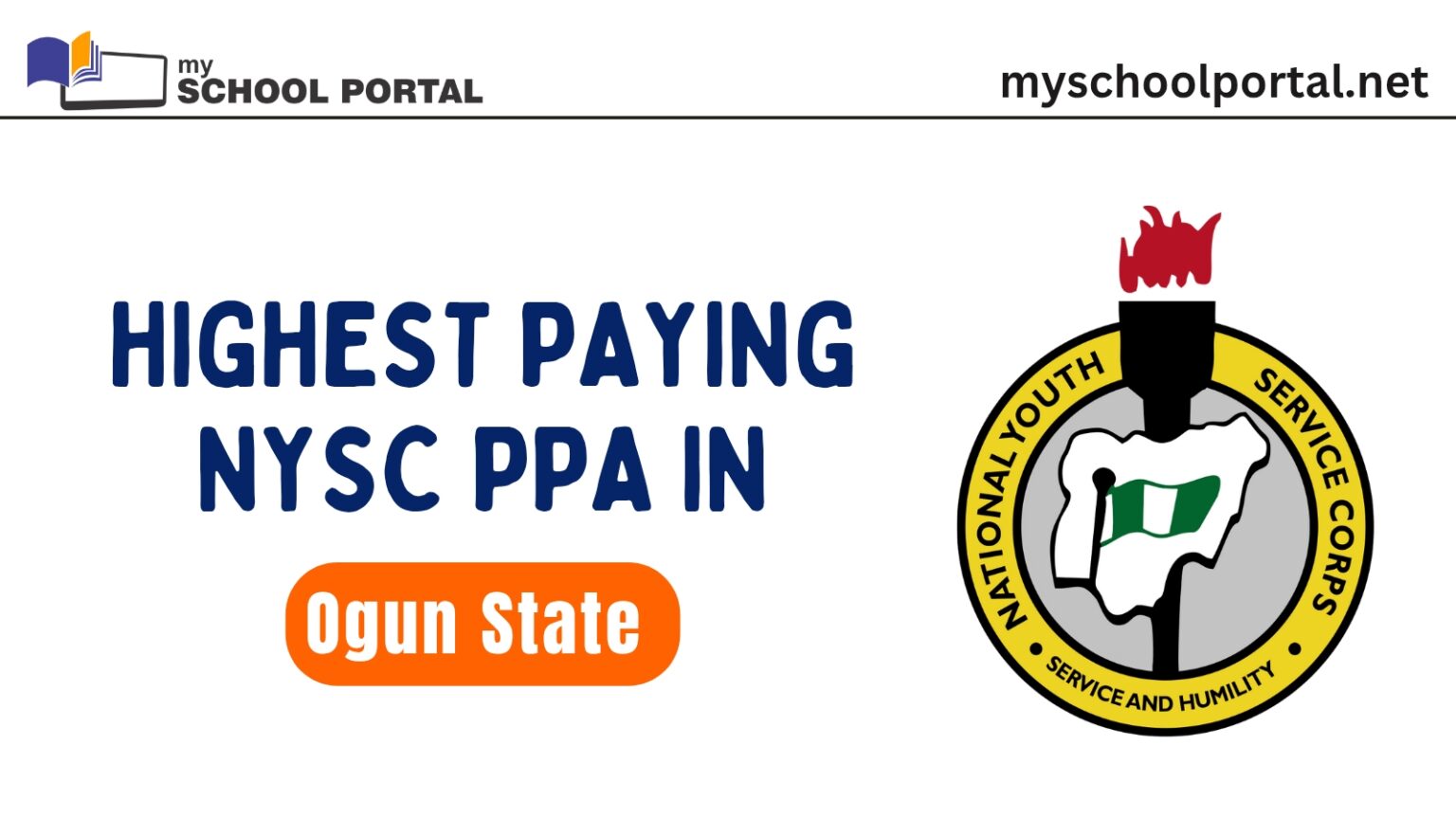 Highest Paying NYSC PPA in Ogun State