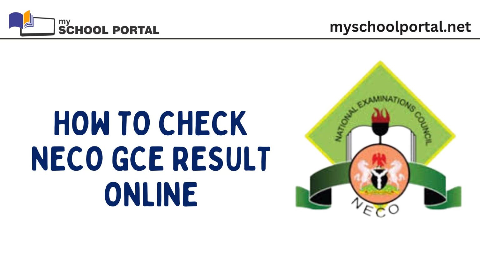 How to Check NECO GCE Result Online