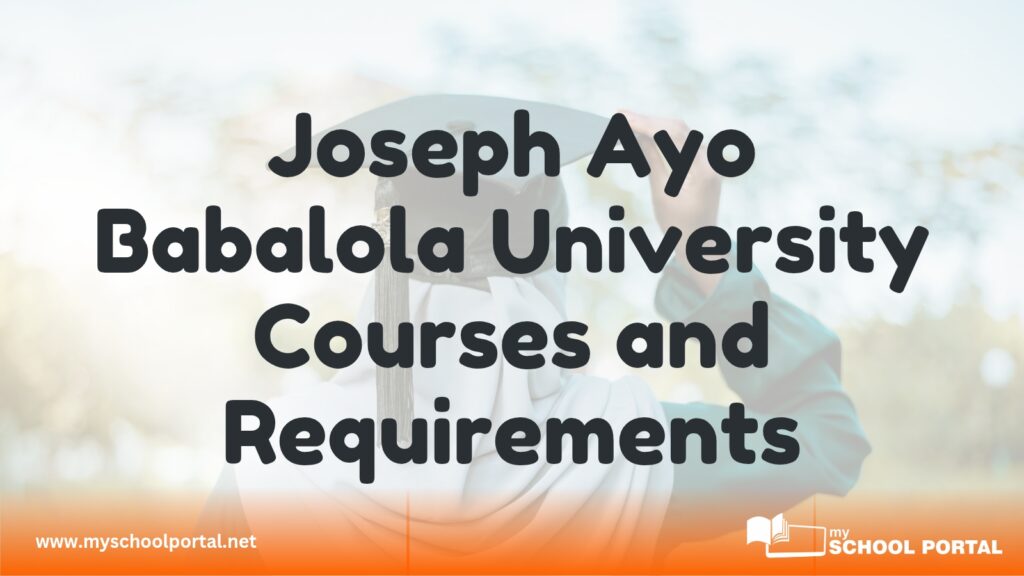 JABU Courses and Requirements