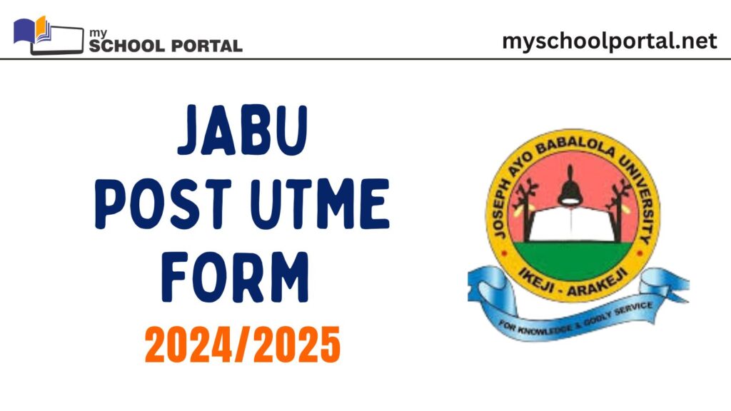 JABU Post UTME Form