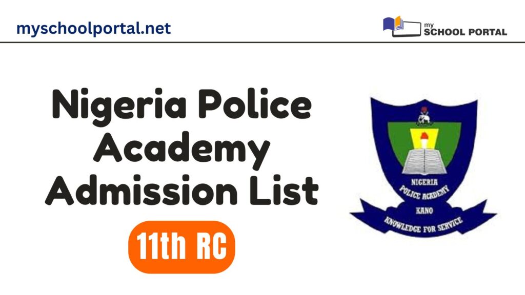 Nigeria Police Academy Admission List