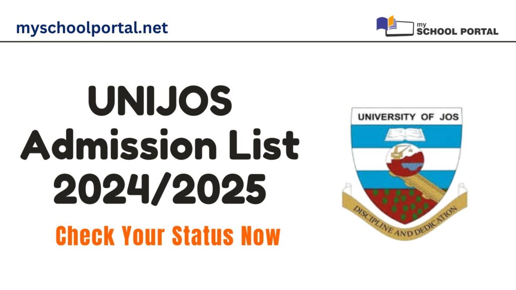 UNIJOS Admission List