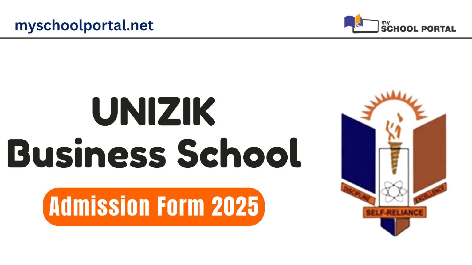 UNIZIK Business School Admission Form