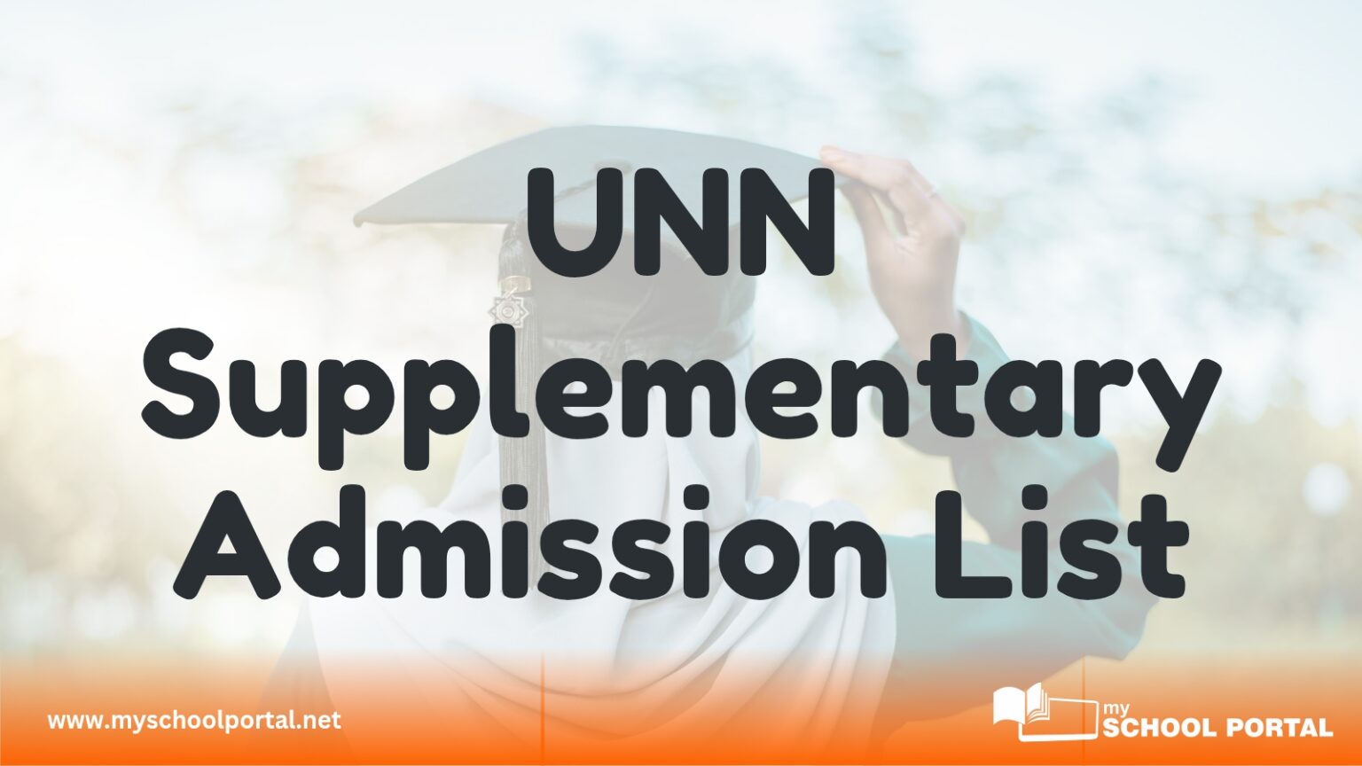 UNN Supplementary Admission List