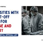 Universities with Low Cut-Off Marks for Medicine and Surgery
