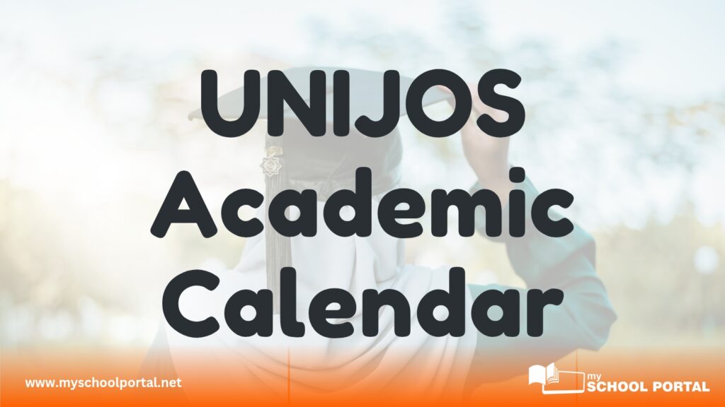 UNIJOS Academic Calendar