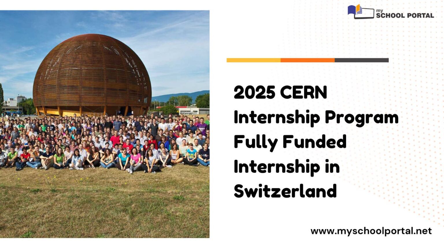 2025 CERN Internship Program Fully Funded Internship in Switzerland