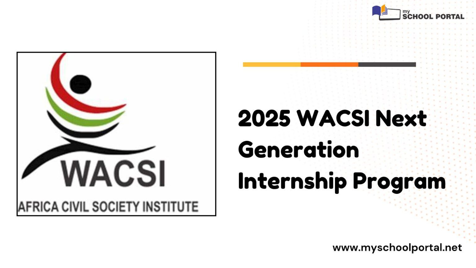 2025 WACSI Next Generation Internship Program