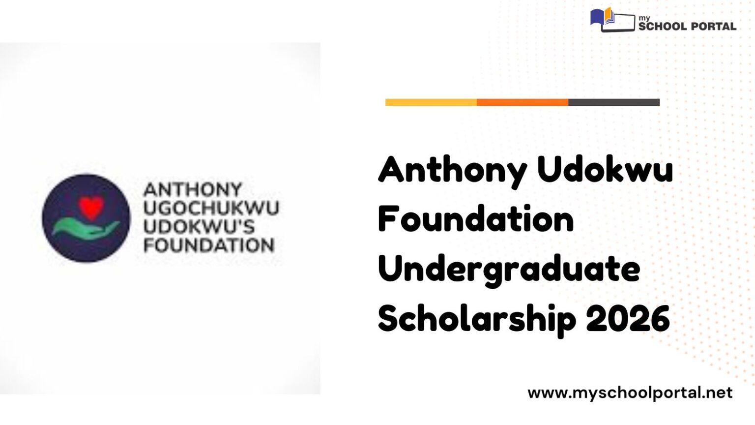 Anthony Udokwu Foundation Undergraduate Scholarship 2026 |