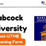 Babcock University Post UTME Form 20250415 014424 0000 Babcock University Post-UTME Form