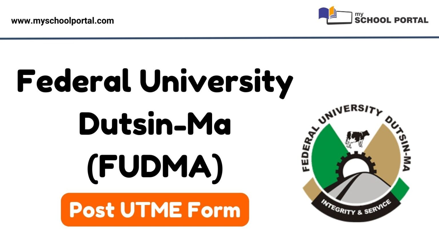 FUDMA Post UTME Form