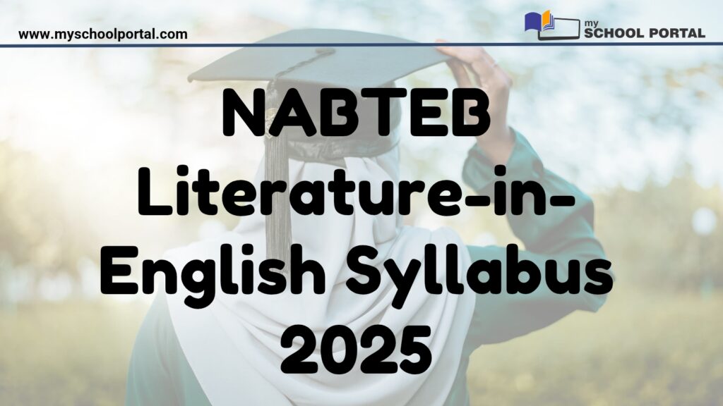 NABTEB Literature-in-English Syllabus 2025