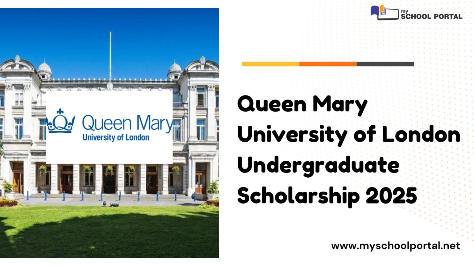 Queen Mary University of London Undergraduate Scholarship 2025