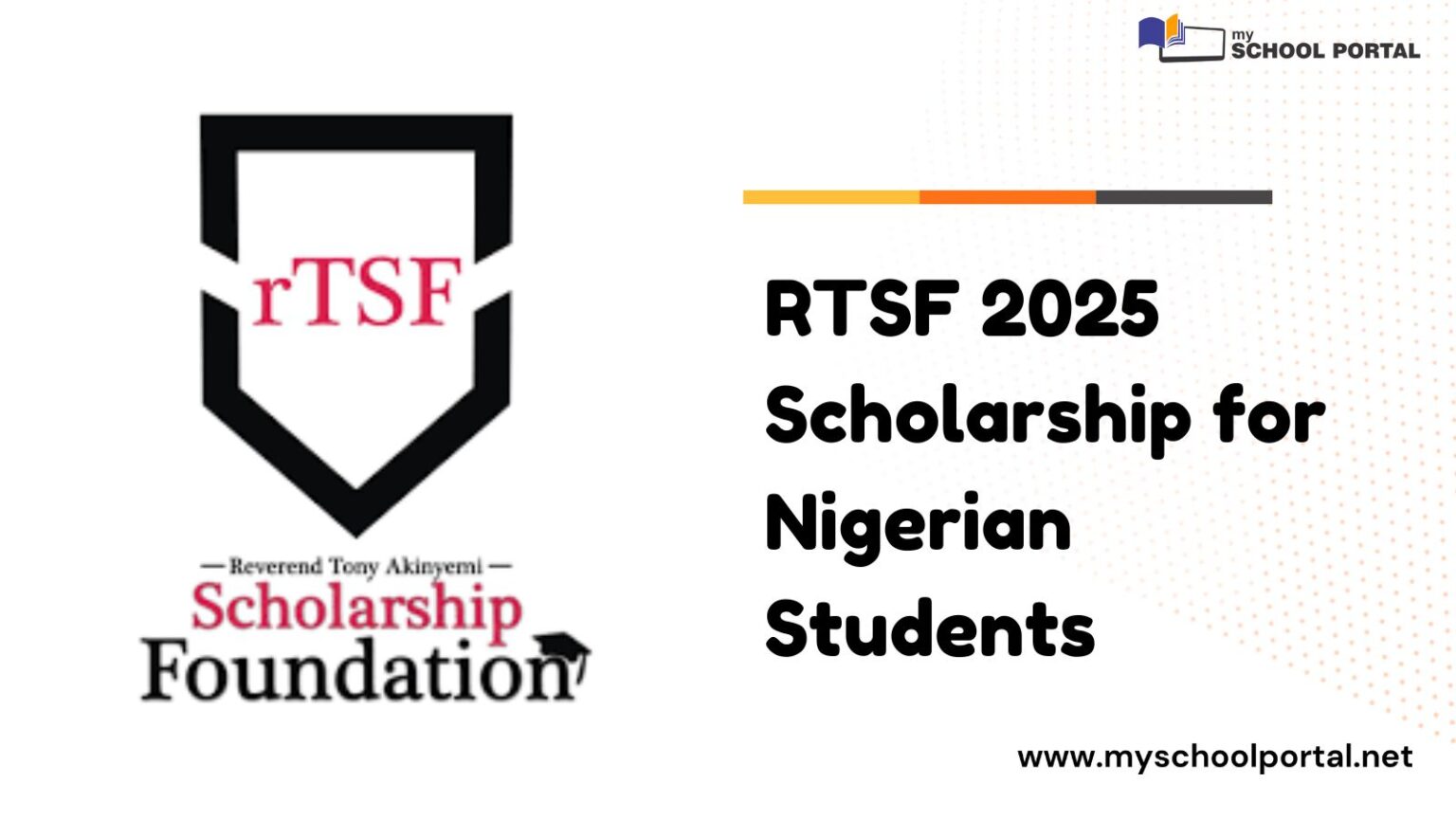 RTSF 2025 Scholarship for Nigerian Students