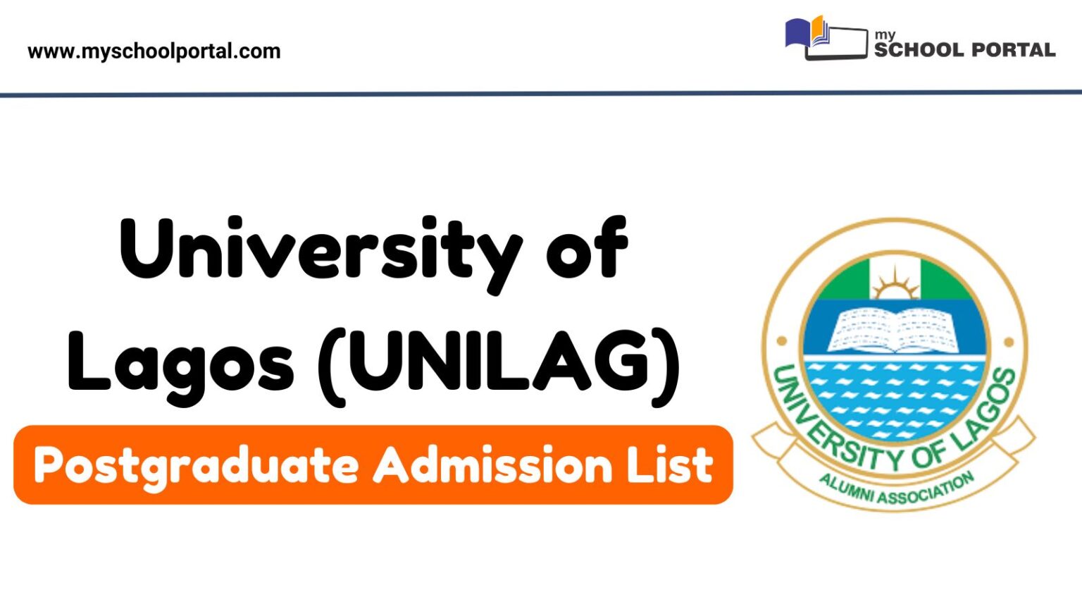 UNILAG Postgraduate Admission List