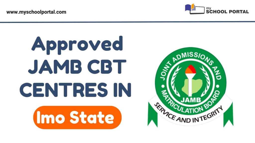 Approved JAMB CBT Centres in Imo State