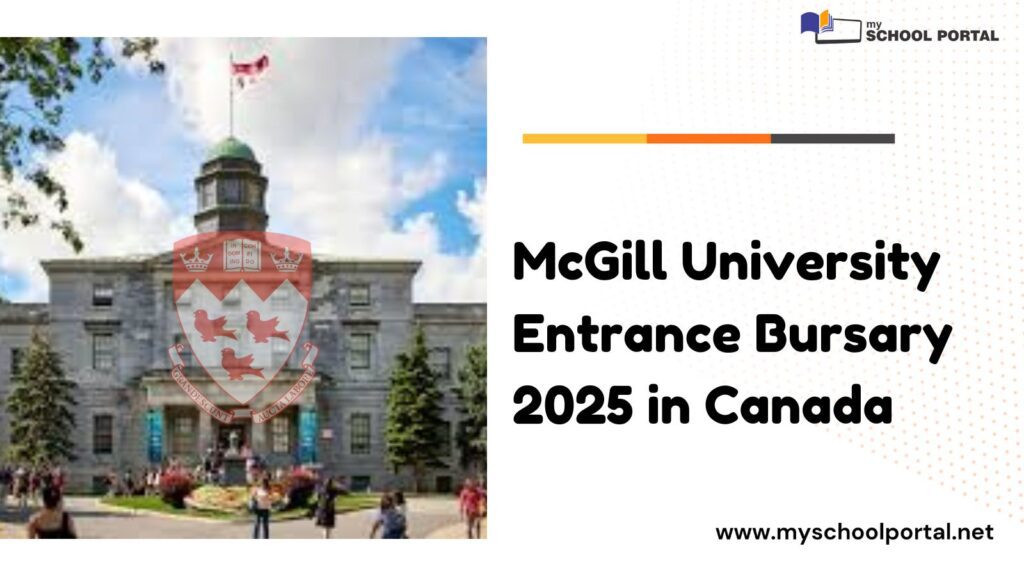 McGill University Entrance Bursary 2025 in Canada