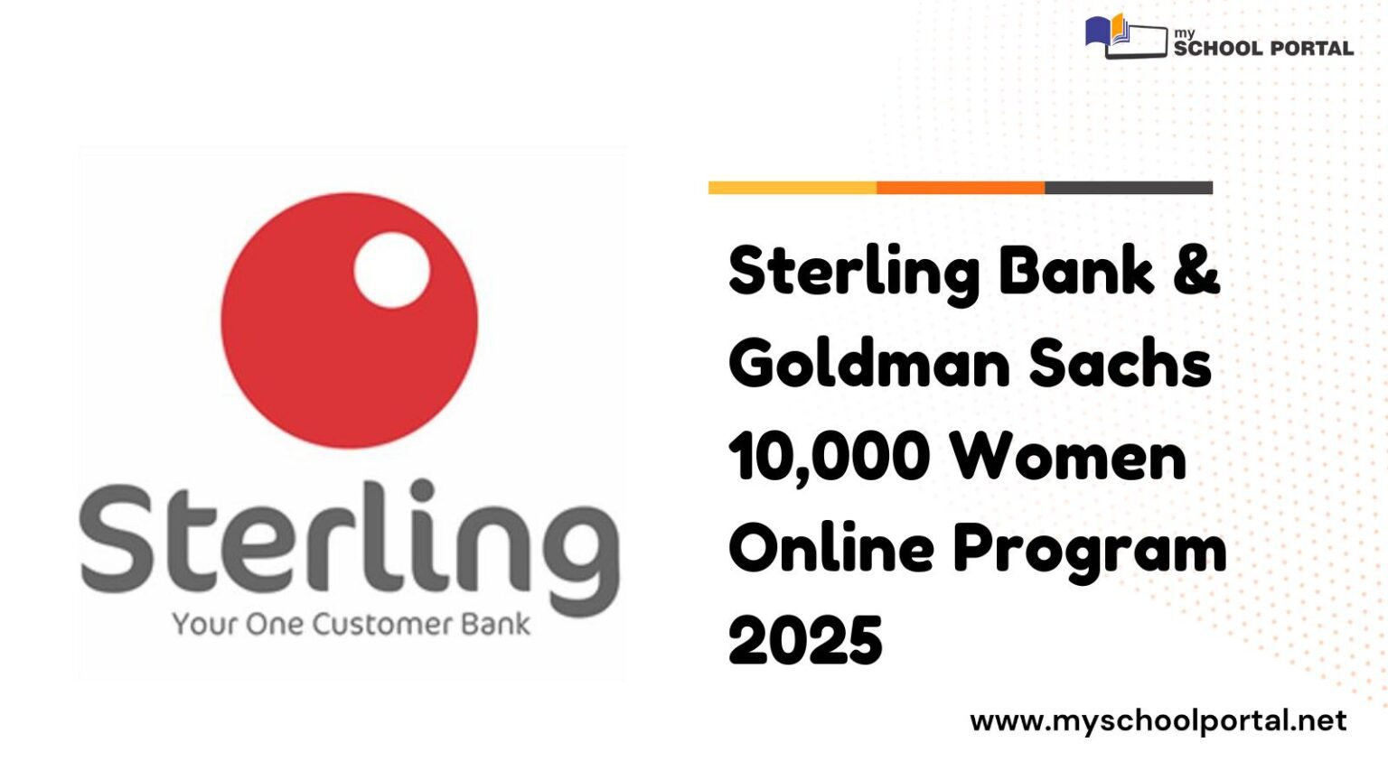 Sterling Bank & Goldman Sachs 10,000 Women Online Program 2025