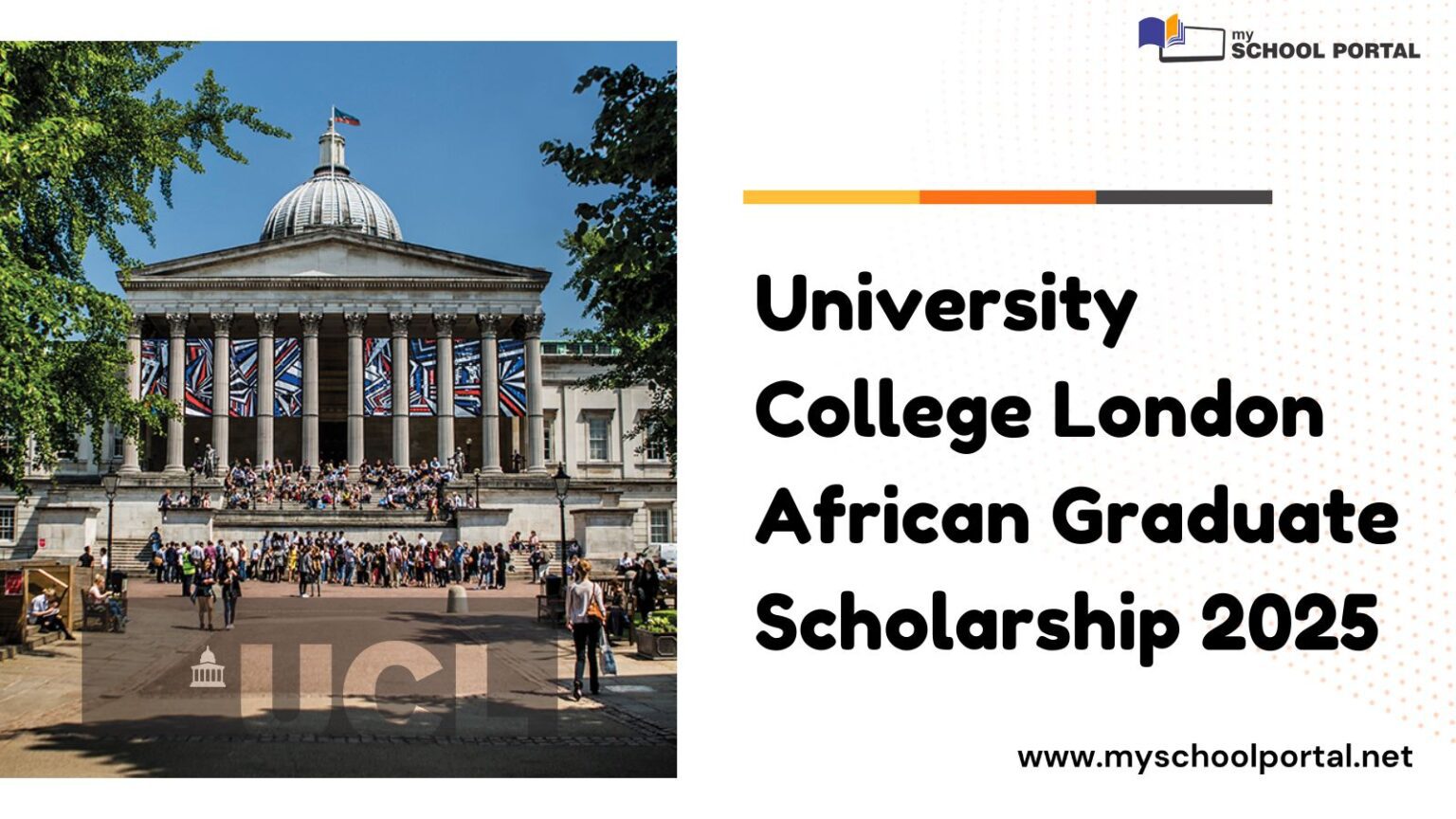 University College London African Graduate Scholarship 2025