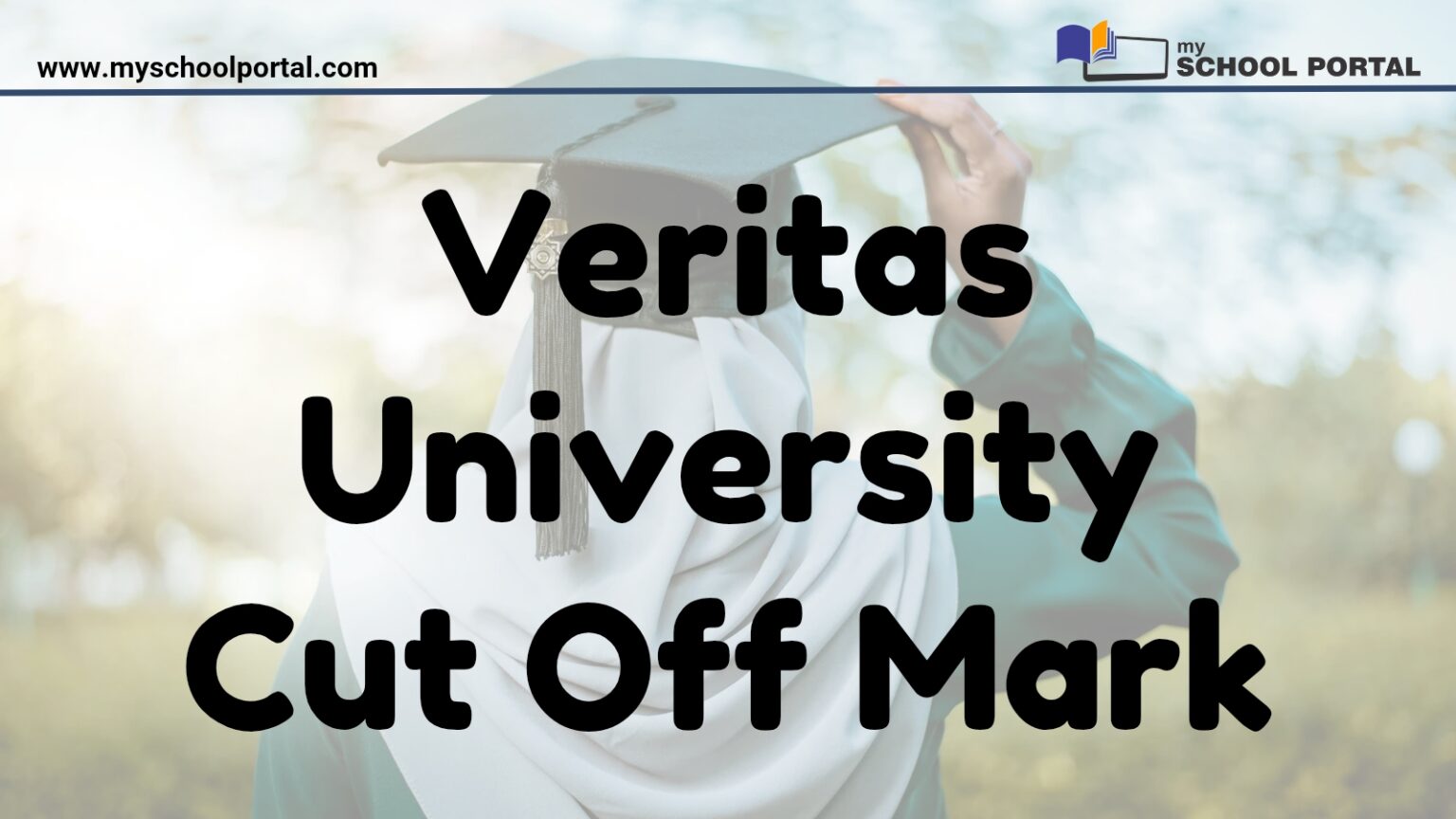 Veritas University Cut Off Mark
