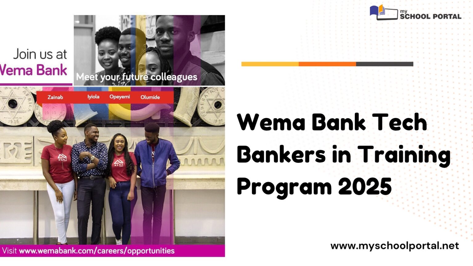 Wema Bank Tech Bankers in Training Program 2025