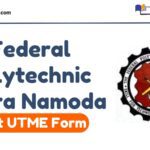 Federal Polytechnic Kaura Namoda Post UTME Form