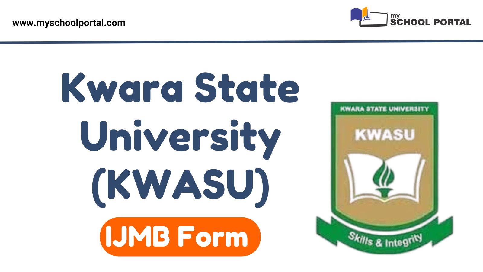 KWASU IJMB Form